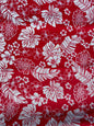 Floral Collection- Polynesian Elegance: 36" Polyester Fabric with Poly Cotton Feel – Exquisite Design - Vibrant Colors - Wholesale Price | Gtex Fabrics