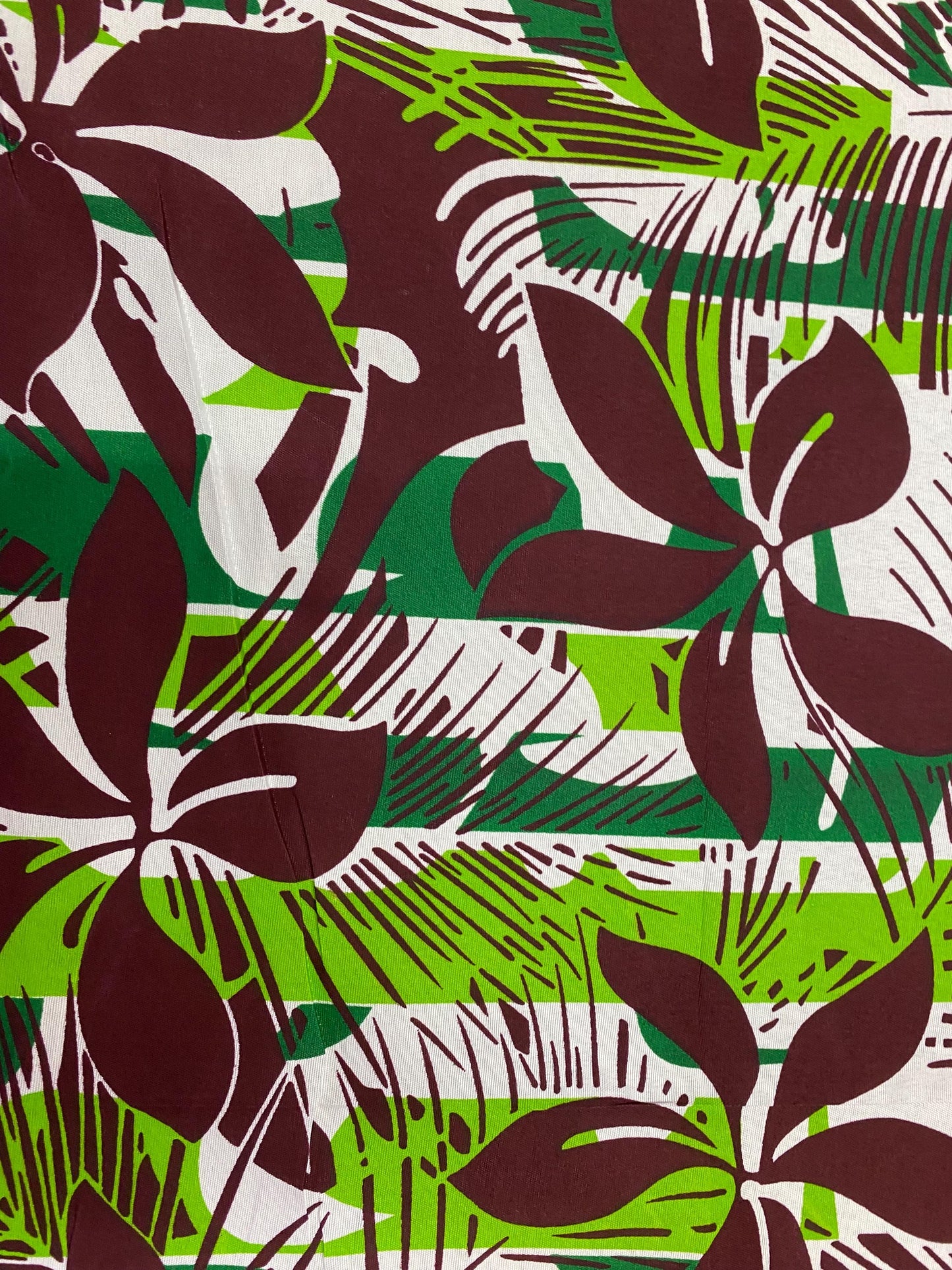 Roll, Bolt - Polynesian Elegance: 36" Polyester Fabric with Poly Cotton Feel– Tropical and Floral Fusion- Made In Thailand - Wholesale Price | Gtex Fabrics