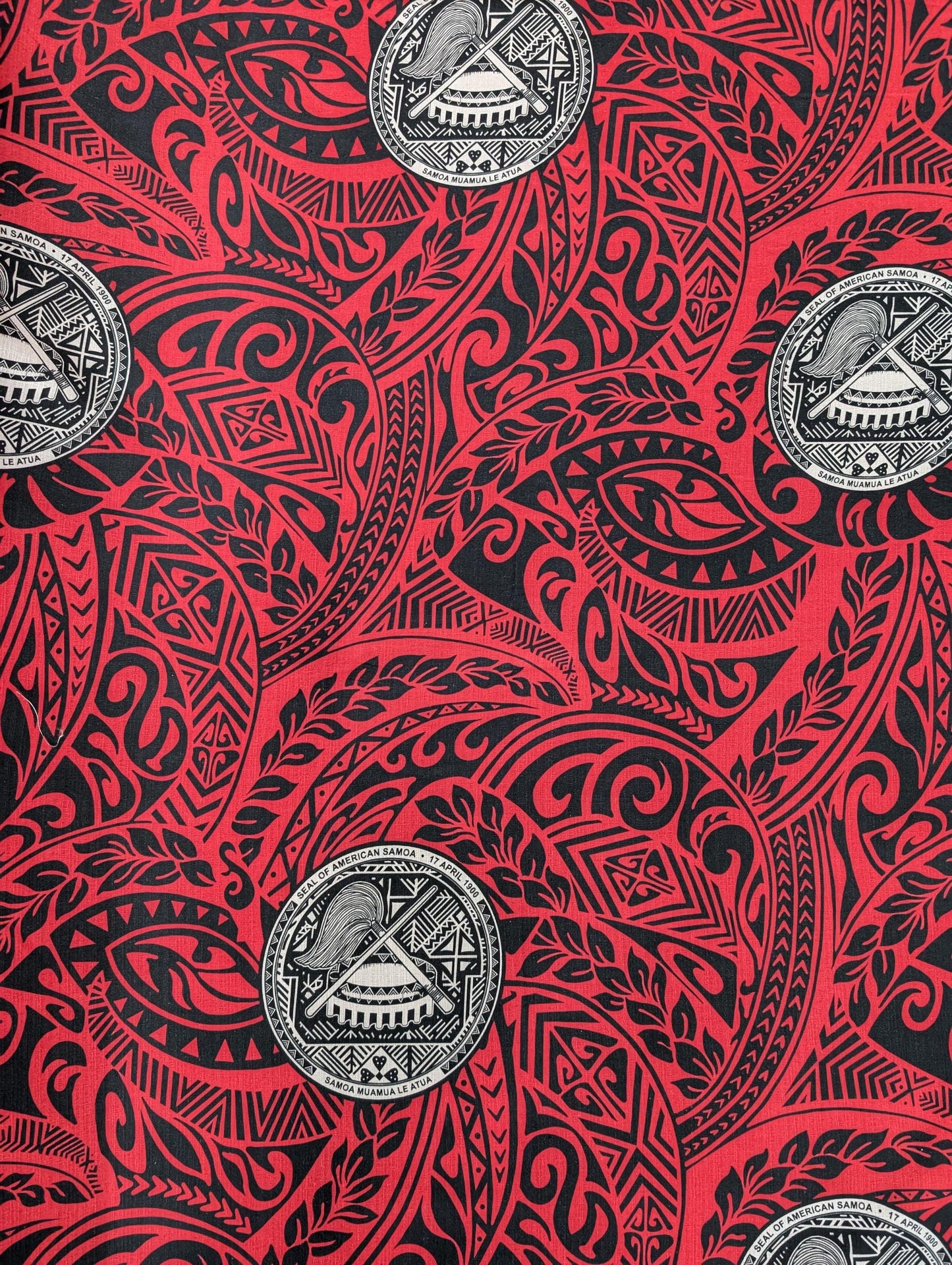 Polynesian Bark Cloth, 100% Cotton, High Quality Rich Colors -Samoa Tribal Fabric - New Design  | Gtex Fabrics