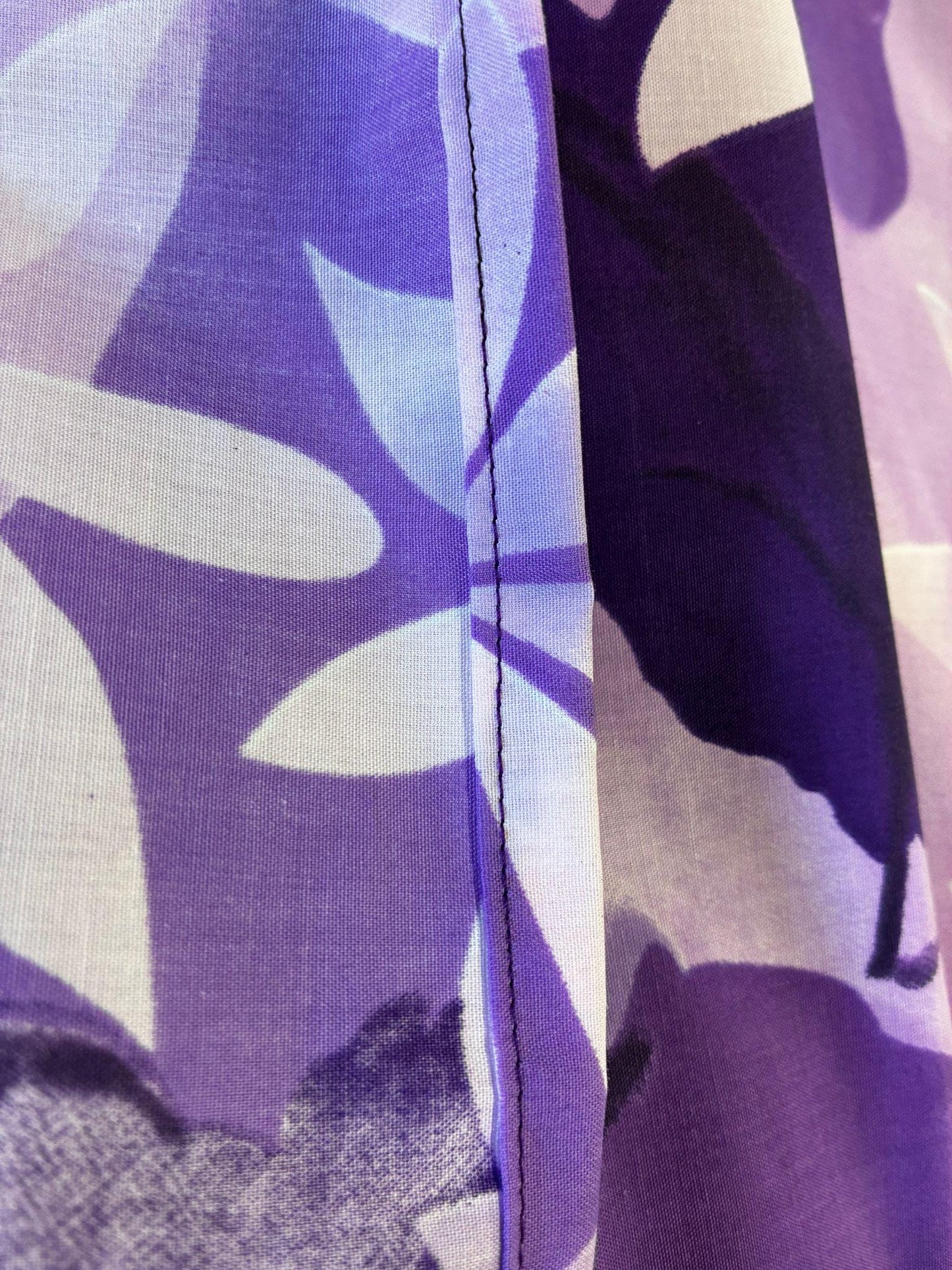Tropical Purple Ei Lava Lava Sarong – Soft Poly Cotton | Handmade in USA | Unisex Wrap 70"x44" | Island Pareo for Any OccasionPolynesian Elegance: 36" Polyester Fabric with Poly Cotton Feel– Hawaiian and Floral Fusion  | Gtex Fabrics