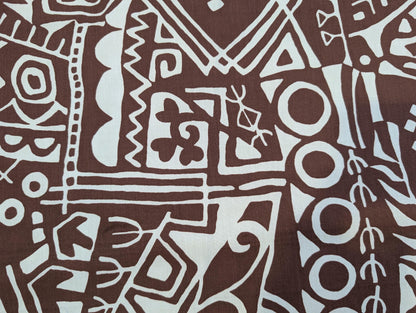 Polynesian Hawaiian Island Fabric 45" Poly Cotton Fabric New Design 100 - Sold By The Yard | Gtex Fabrics