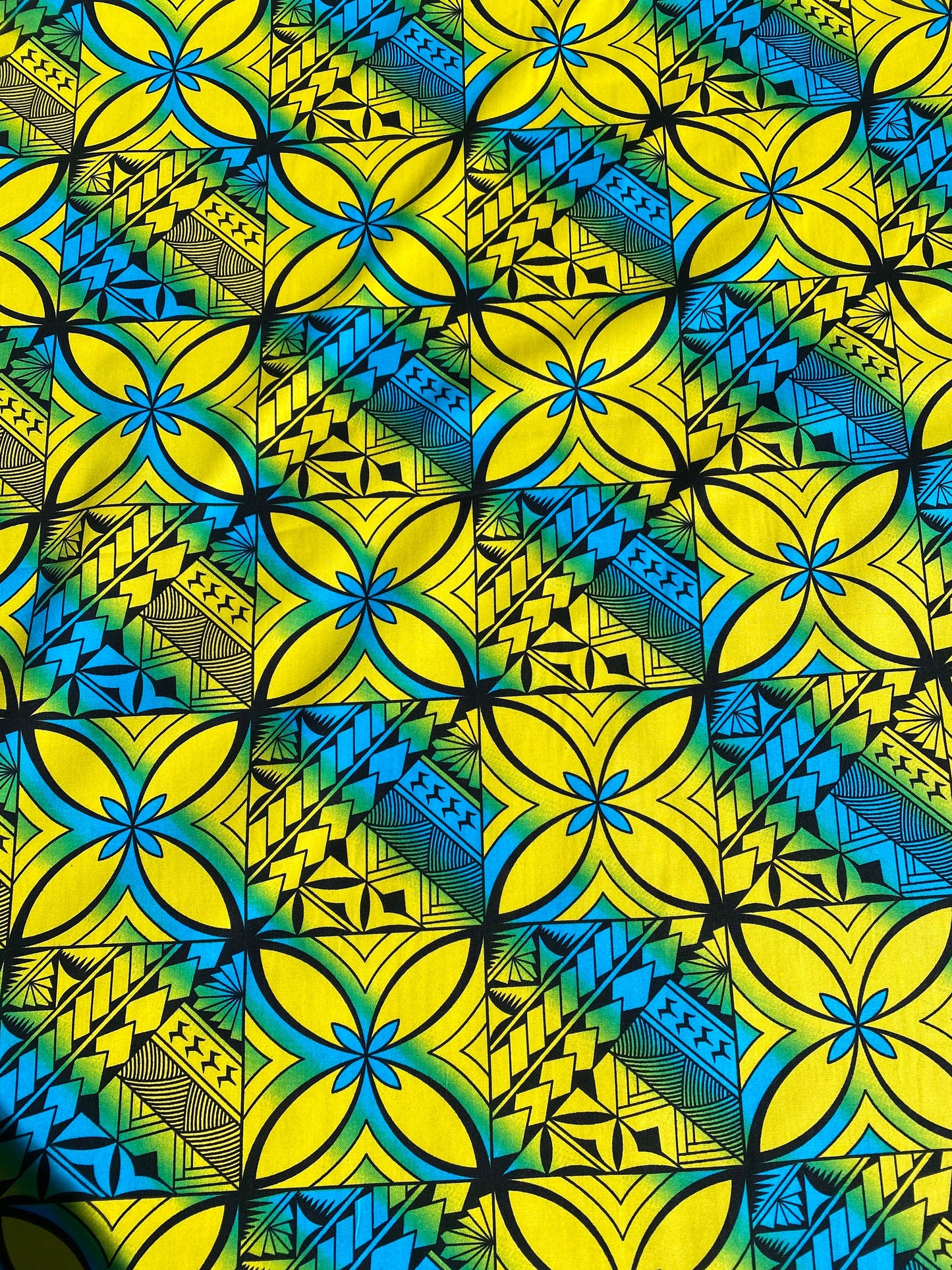 GTEX Collection - Polynesian Fabric -Tapa Fabric, Block Print, Floral Island Fabric - Sold by the Yard - 100% Cotton Fabric 45" - New Design  | Gtex Fabrics