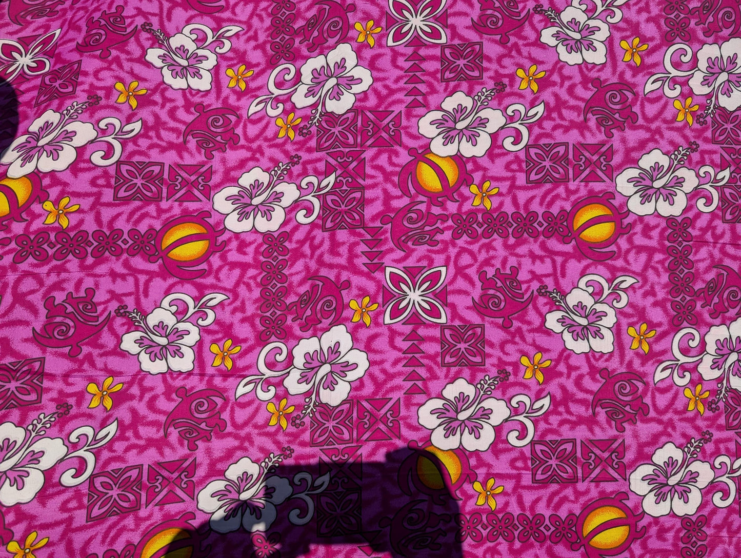 Roll, Bolt - Polynesian Elegance: 36" Polyester Fabric with Poly Cotton Feel– Tropical and Floral Fusion- Made In Thailand - Wholesale Price | Gtex Fabrics