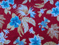 Roll, Bolt - Polynesian Elegance: 36" Polyester Fabric with Poly Cotton Feel– Tropical and Floral Fusion - Vibrant Colors - Wholesale Price  | Gtex Fabrics