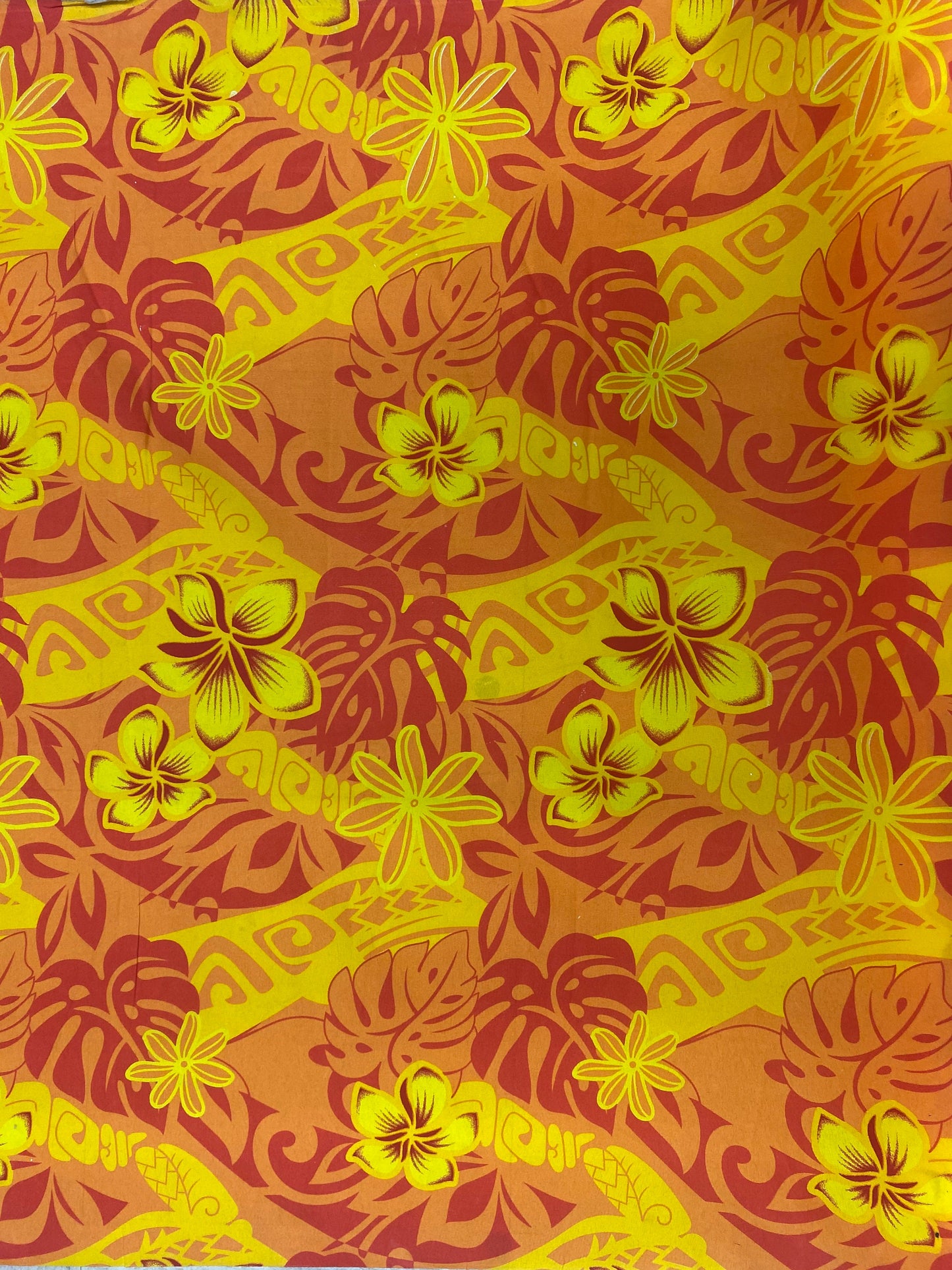 Roll, Bolt - Polynesian Elegance: 36" Polyester Fabric with Poly Cotton Feel– Tropical and Floral Fusion- Made In Thailand - Wholesale Price  | Gtex Fabrics