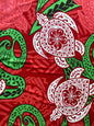 New Tropical Turtle Large Design Polynesian Fabric - Peach Skin Fabric- by the Yard 58" Wide - New Design - Island Fabric 107 | Gtex Fabrics