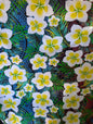 Polynesian Elegance 36" Polyester Fabric – Tropical Floral Fusion, Poly Cotton Feel – Roll/Bolt – Made in Thailand  | Gtex Fabrics