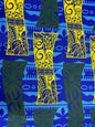 Polynesian Tapa Print, Tribal, Block Print, Polyester Fabric 45" - HD Design Island Fabric | Gtex Fabrics