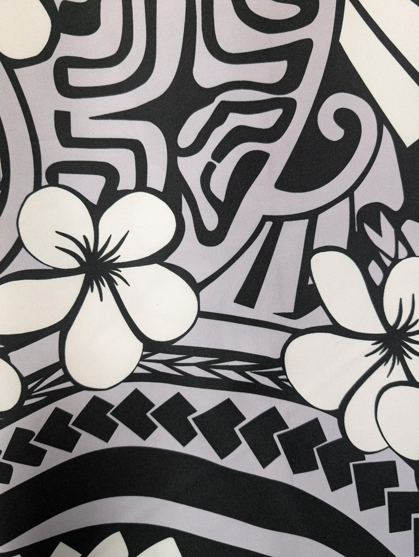 Premium 58” Mini Matt Fabric – Polynesian | Tropical Floral Print | Vibrant Colors | Soft/Durable Material for Clothing, Crafts | Gtex Fabrics