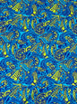 Polynesian Fabric - Fusion Tribal Tattoo, Samoan, Tongan, Island Fabric - Sold by the Yard - 100% Cotton Fabric 45" - New Design  | Gtex Fabrics