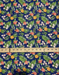 Hawaiian Print Luau Floral Pineapple Toss 100% Cotton Fabric 45" Island Print Sold By The Yard or Choose Length   | Gtex Fabrics