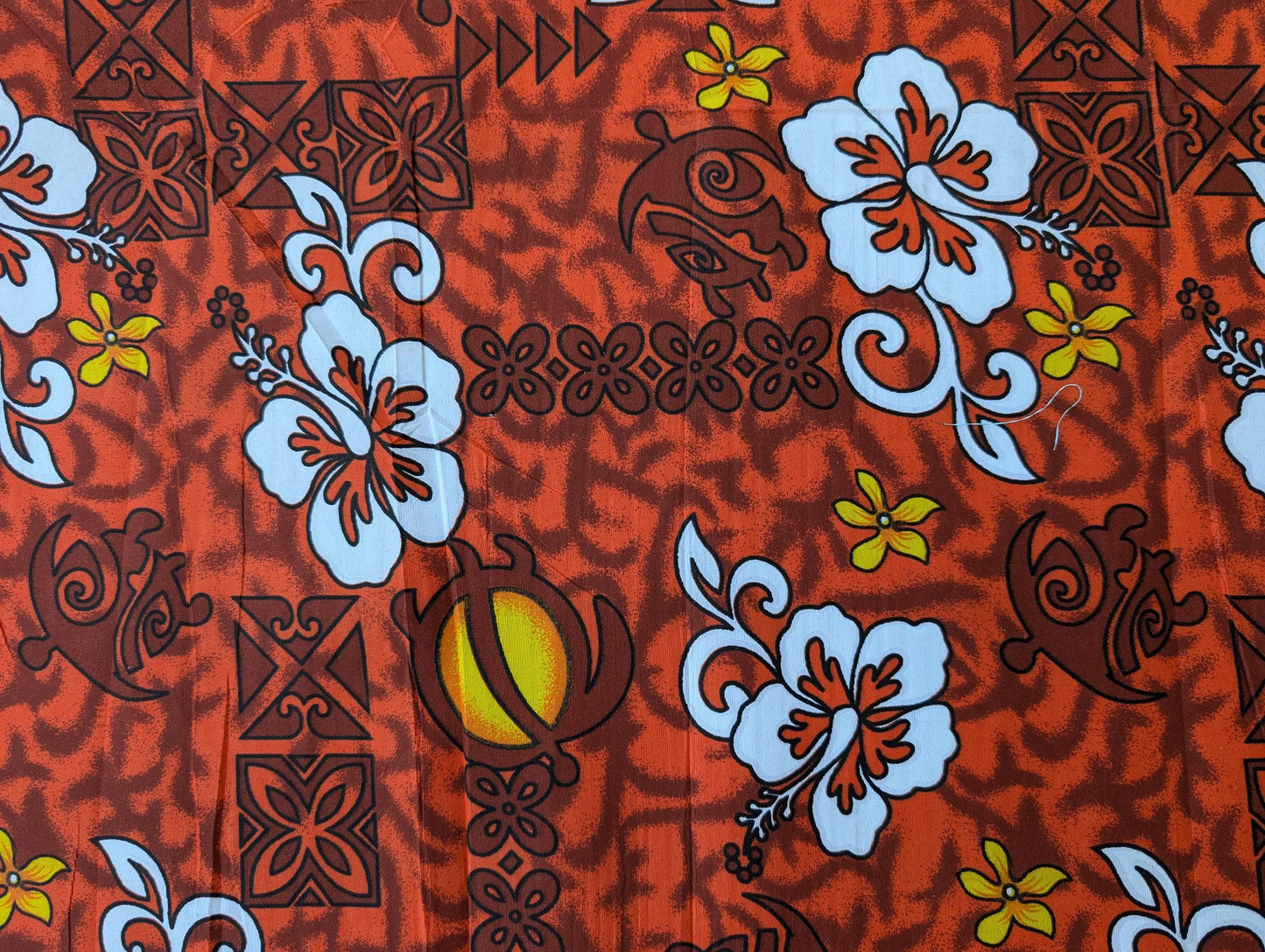 Roll, Bolt - Polynesian Elegance: 36" Polyester Fabric with Poly Cotton Feel– Tropical and Floral Fusion- Made In Thailand - Wholesale Price | Gtex Fabrics