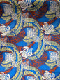 Polynesian Elegance: 36" Polyester Fabric with Poly Cotton Feel– Tribal Print with Vibrant Colors - Made In Thailand | Gtex Fabrics