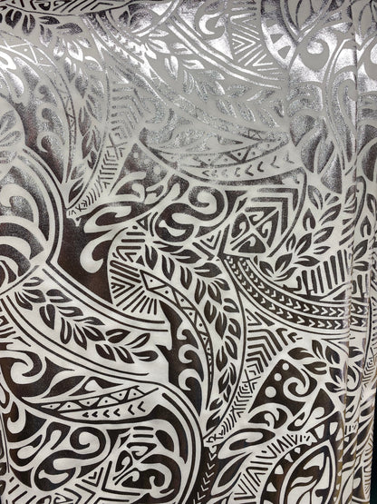 GTEX Collection- Exquisite Traditional Polynesian Samoan Tongan Hawaiian Tattoo Design  | Gtex Fabrics