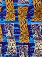 Polynesian Tapa Print, Tribal, Block Print, Polyester Fabric 45" - HD Design Island Fabric | Gtex Fabrics