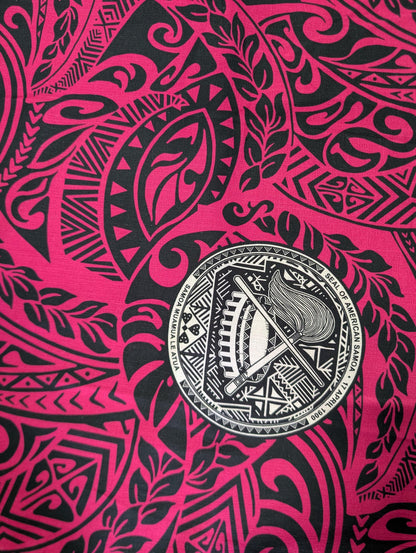 Polynesian Bark Cloth, 100% Cotton, High Quality Rich Colors -Samoa Tribal Fabric - New Design  | Gtex Fabrics