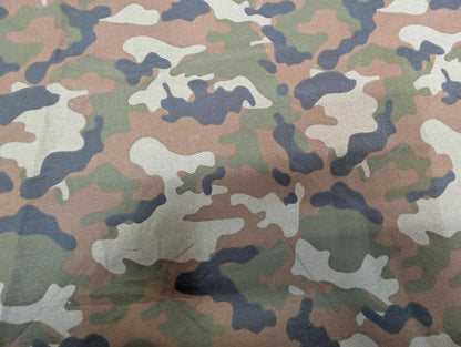 New 100% Cotton Army Camouflage Camo Print Fabric Sold By The Yard (1 Yard) Army Military Color Novelty Fabric | Gtex Fabrics