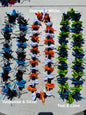 New Hawaiian Graduation Ribbon Kukui Nut Leis - Gift for Grads - Ceremony - New Design -Good Luck, Party, Recognition Wreath | Gtex Fabrics