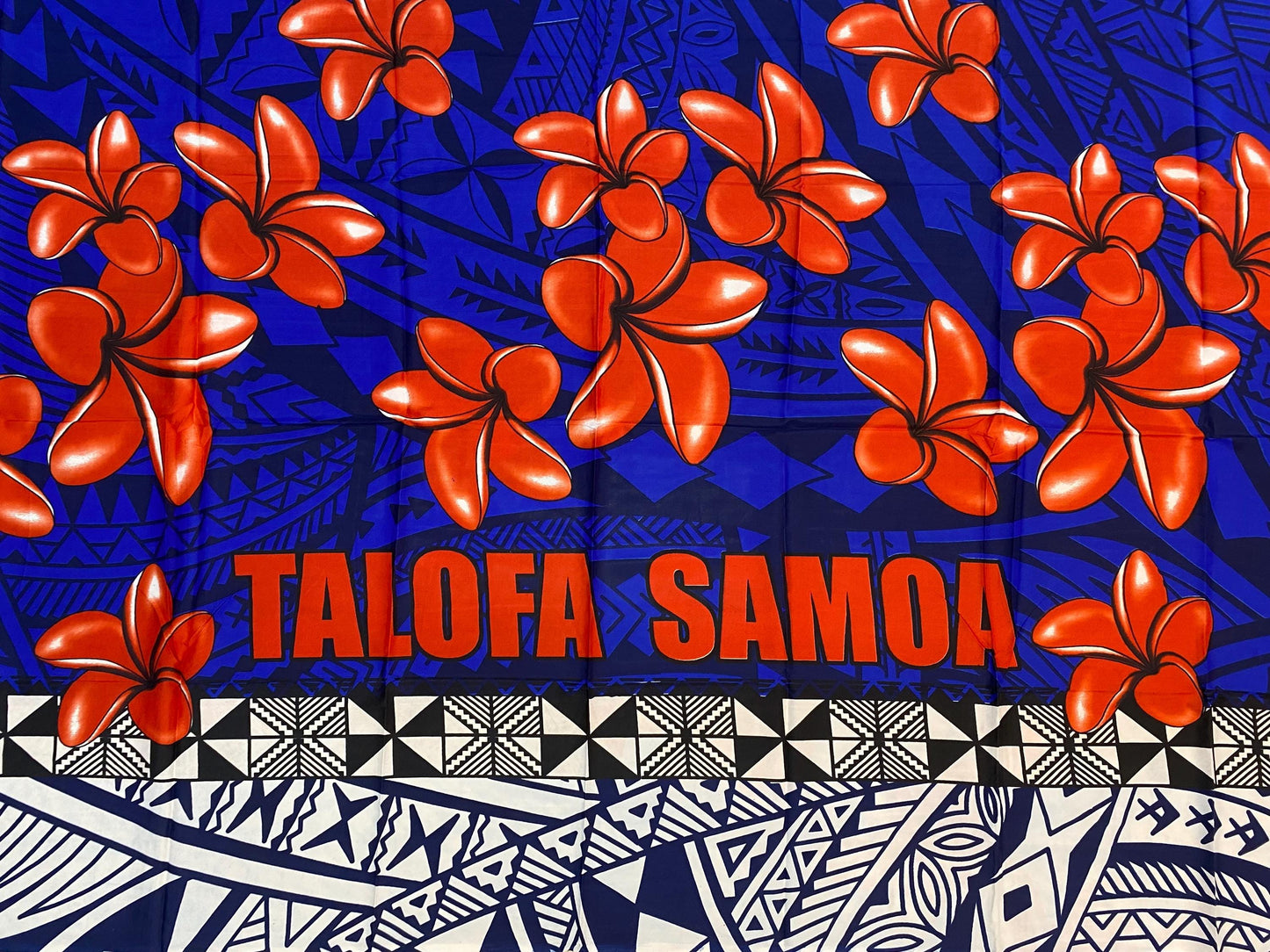 High-Quality Soft Lightweight Samoan Ei Lava Lava Sarong Pareo Wrap – Made in India – Perfect for Any Occasion -Large  70" x 44" | Gtex Fabrics