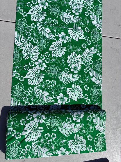 Floral Collection- Polynesian Elegance: 36" Polyester Fabric with Poly Cotton Feel – Exquisite Design - Vibrant Colors - Wholesale Price | Gtex Fabrics