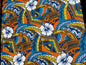 Polynesian Tribal Hibiscus Fusion – 45” Wide | Lightweight Soft Poly Cotton Feel | Sold by Yard or Roll | Island Design | Wholesale | Gtex Fabrics
