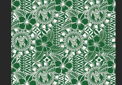 High Quality "58" Wide Mini Matt Fabric – Polynesian, Island Print, Tropical - Vibrant Colors - Sold By The Yard |Polynesian Monstera Leaf Fabric – Tribal Island Print | 45” Wide | Gtex Fabrics