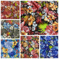 GTEX Collection C111 - Hawaiian Print Luau Floral All Over Design - Poly Cotton Fabric 60"  | Gtex Fabrics