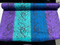 Polynesian Tribal Rasta Fabric – 45” Wide | Lightweight Soft Poly Cotton Feel | Sold by Yard or Roll | Made in Thailand | Island Design | Gtex Fabrics