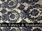 Royal Victorian Gothic Damask Taffeta Flocked Fabric for Dresses, Home Decor, Apparel, Curtains, ETC by the Yard (58") Soft Textured Damask  | Gtex Fabrics