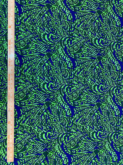 Polynesian Fabric -Tapa Fabric, Block Print, Tribal, Samoan, Fiji, Island Fabric - Sold by the Yard -100% Cotton Lt Bark Cloth -Doby Cotton   | Gtex Fabrics
