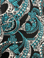 New Tropical Tribal Turtle Design Polynesian Fabric - Peach Skin Fabric- by the Yard 58" Wide - New Design - Hawaiian Fabric  | Gtex Fabrics