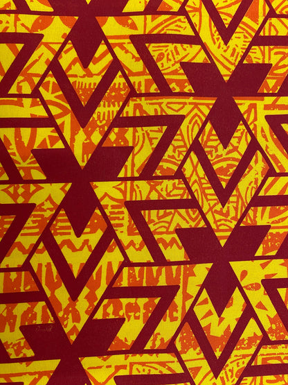 Polynesian Elegance: 36" Polyester Fabric with Poly Cotton Feel– Hawaiian and Floral Fusion- Made In Thailand - Low Price - Roll Wholesale  | Gtex Fabrics