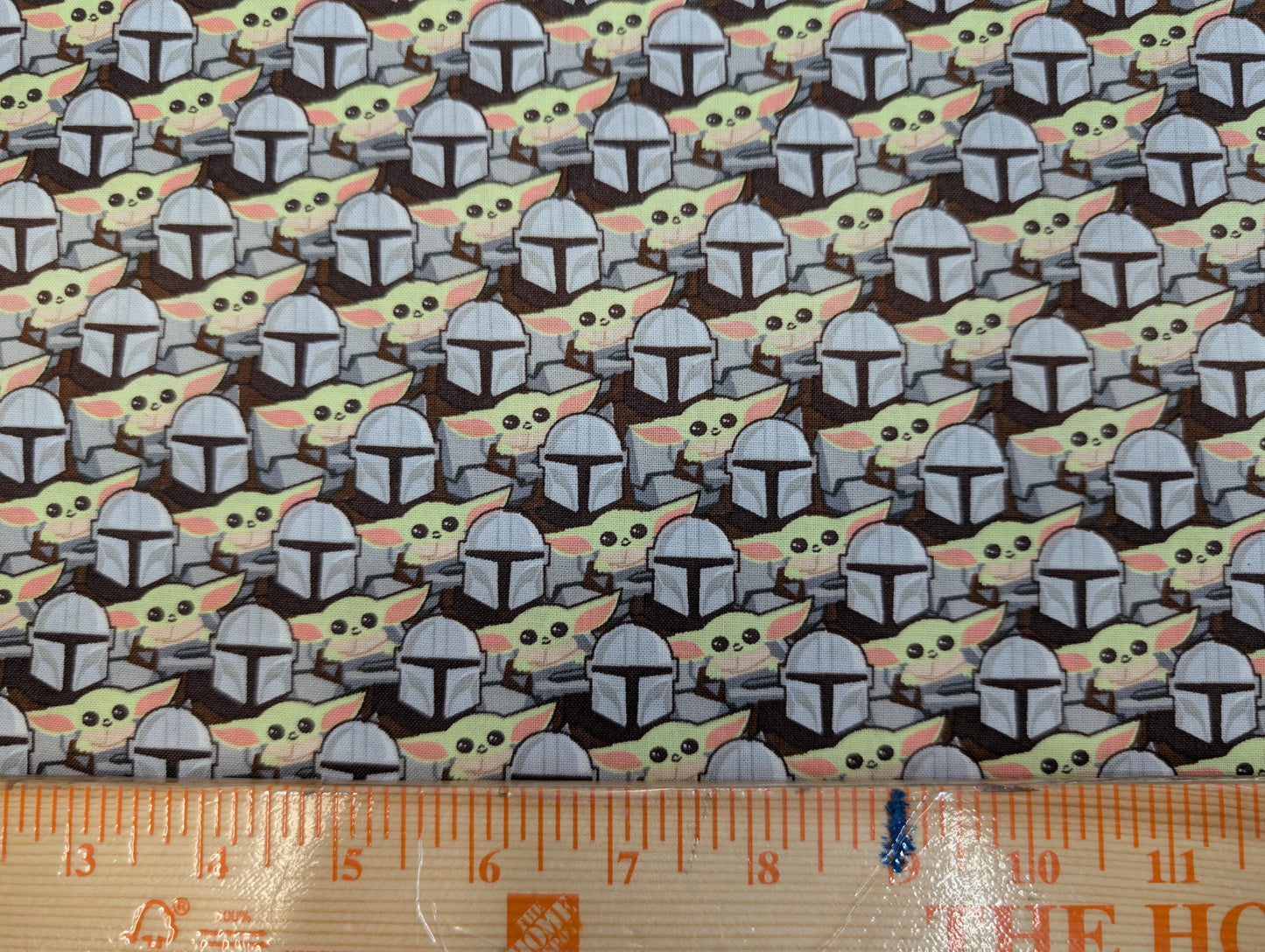 Disney Star Wars - Mandalorian The Child Baby YODA Toss 100% Quilting Cotton Fabric by The Yard | Gtex Fabrics