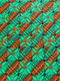 GTEX Collection - Polynesian Fabric -Tapa Fabric, Block Print, Floral Island Fabric - Sold by the Yard - 100% Cotton Fabric 45" - New Design  | Gtex Fabrics