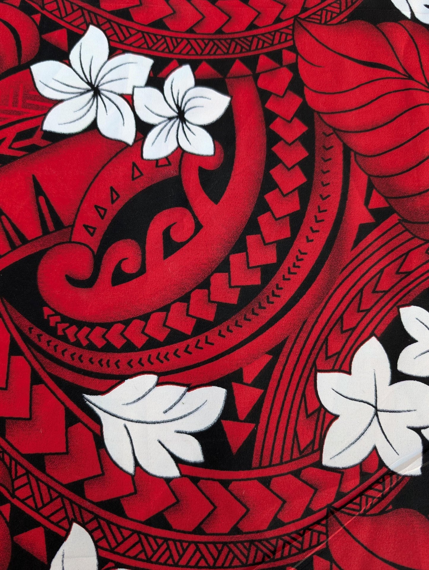 Roll, Bolt - Polynesian Elegance: 36" Polyester Fabric with Poly Cotton Feel– Tropical and Floral Fusion- Made In Thailand - Wholesale Price   | Gtex Fabrics
