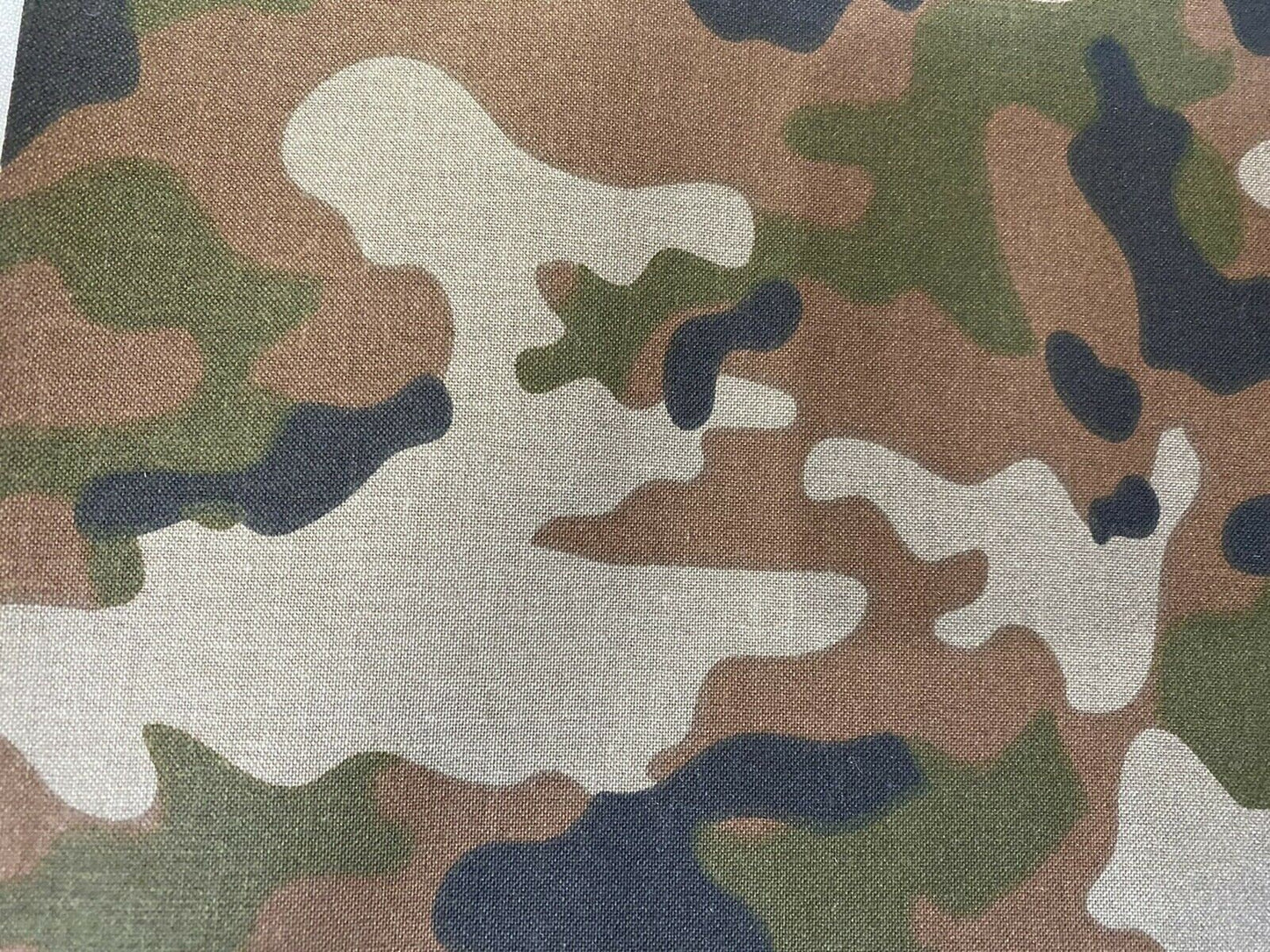 New 100% Cotton Army Camouflage Camo Print Fabric Sold By The Yard (1 Yard) Army Military Color Novelty Fabric | Gtex Fabrics