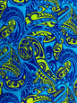Polynesian Fabric -Tapa Fabric, New Design, Tribal, Samoan, Fiji, Island Fabric - Sold by the Yard -100% Cotton Lt Bark Cloth -Doby Cotton   | Gtex Fabrics