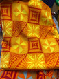 New Sarong, Pareo, Lava Lava, Beach Wrap - 72” x 45” Polynesian Block Print Design - Choose your color - Large Size with hemmed edgess | Gtex Fabrics