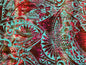 New Tropical Floral and Tribal Polynesian Fabric - Peach Skin Fabric- by the Yard 58" Wide - New Design - Island Hawaiian Fabric | Gtex Fabrics