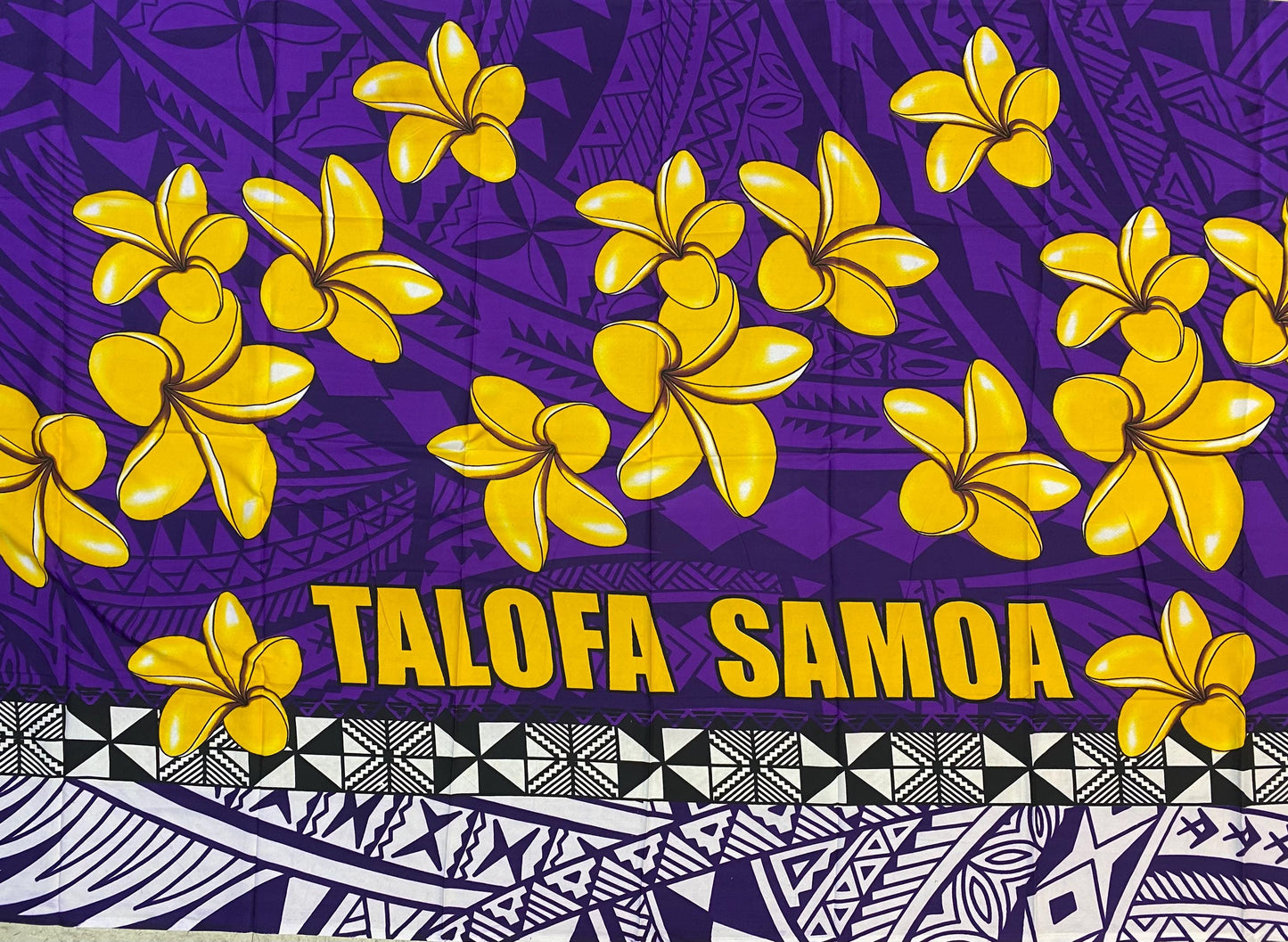 High-Quality Soft Lightweight Samoan Ei Lava Lava Sarong Pareo Wrap – Made in India – Perfect for Any Occasion -Large  70" x 44" | Gtex Fabrics