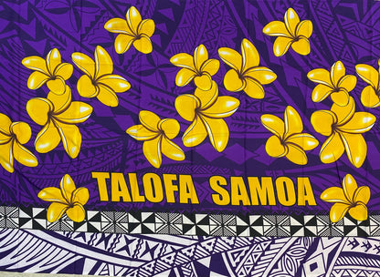 High-Quality Soft Lightweight Samoan Ei Lava Lava Sarong Pareo Wrap – Made in India – Perfect for Any Occasion -Large  70" x 44" | Gtex Fabrics