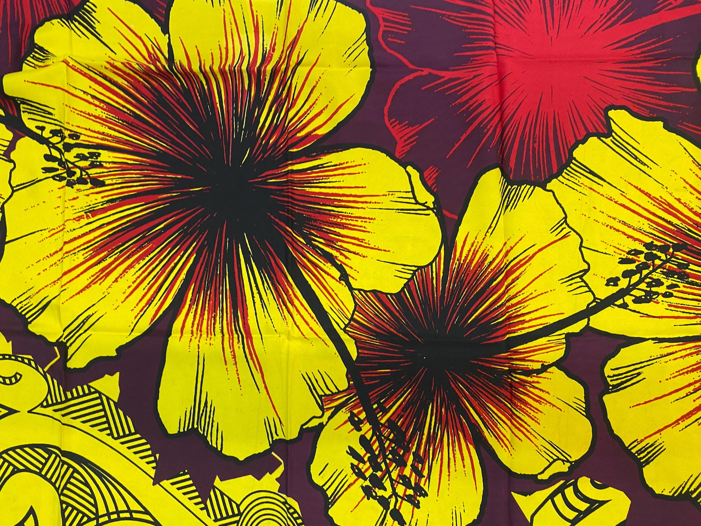 High-Quality Soft Lightweight Samoan Ei Lava Lava Sarong Pareo Wrap – Made in India – Perfect for Any Occasion -Large  70" x 44"  | Gtex Fabrics