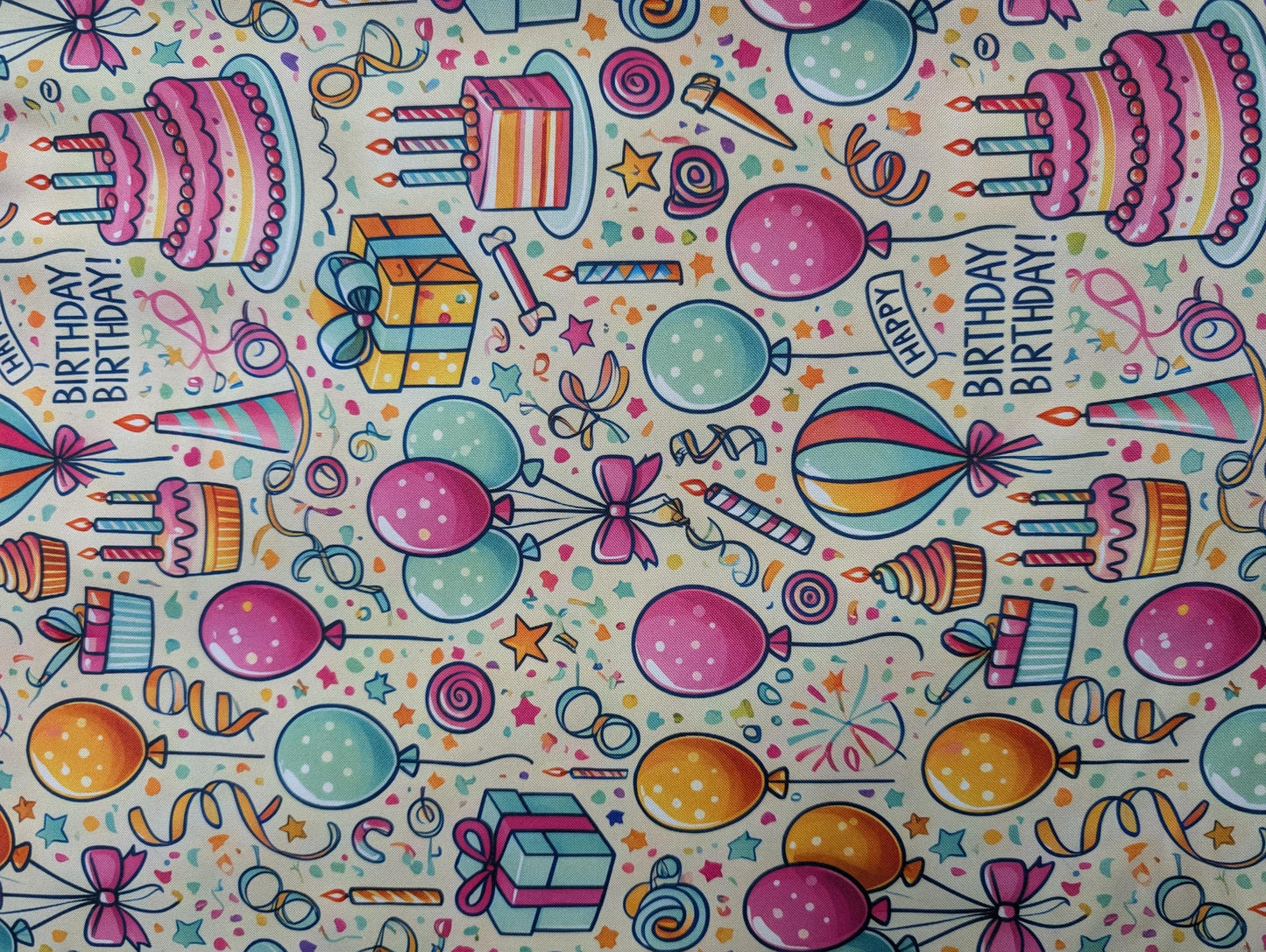 Premium Quality "58" Wide Mini Matt Fabric – Special Occasion, Love, Romantic, Easter Theme - Vibrant Prints with Timeless Design  | Gtex Fabrics