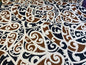 GTEX Collection - Island Print Tropical Hawaiian Tribal Polynesian Print 100% Cotton Fabric 45" Sold By The Yard  | Gtex Fabrics