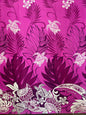 Roll, Bolt - Polynesian Elegance: 36" Polyester Fabric Border Print– Tropical and Floral Fusion- Made In Thailand - Wholesale Price | Gtex Fabrics