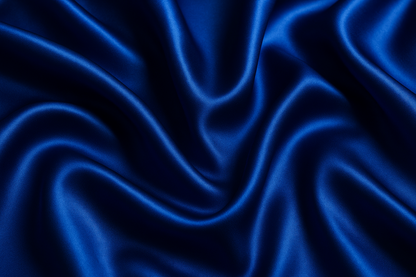 generate Royal blue Satin fabric