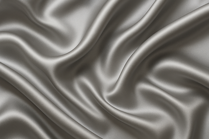 gray satin fabric