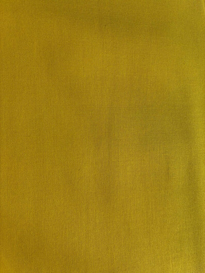 Yellow Cotton Fabric by the Yard – 100% Cotton Solid Quilting Fabric, 44” Wide, Soft Sewing Material | G-tex Fabrics