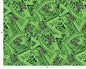 Polynesian Tribal Turtle Fabric – Green Poly Cotton Blend Fabric, 44” Wide Island Print by the Yard