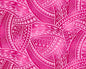New Style Polynesian Tribal Tapa Tattoo Fabric – Fuchsia & Pink Poly Cotton Blend Fabric, 44” Wide Island Print by the Yard